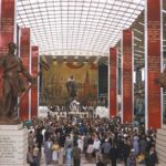 Interiér pavilonu SSSR